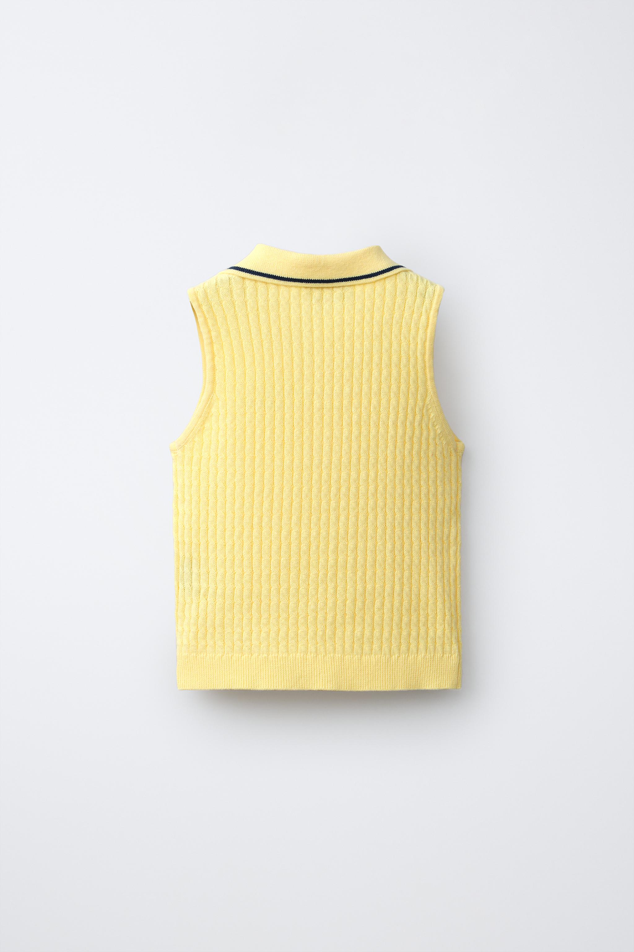 PENN © CABLE KNIT POLO TOP